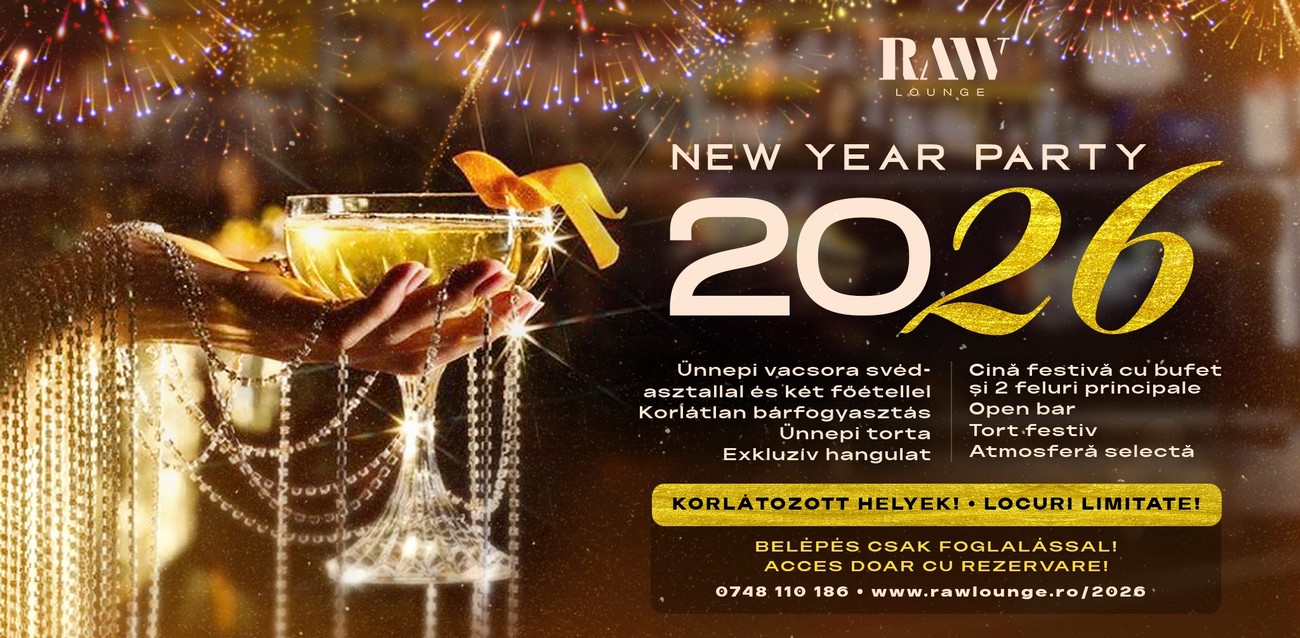 NEW YEAR PARTY 2026 (Petrecere de Revelion) 1 revelion 2026 raw lounge