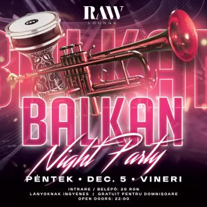 balkan night party raw lounge