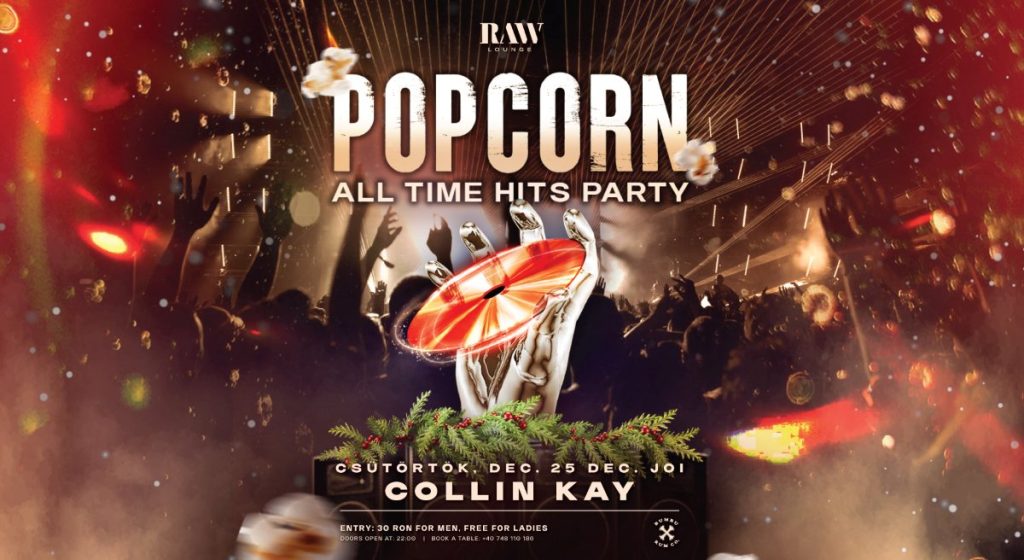 popcorn party raw lounge 25 dec 2