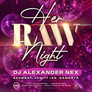 her raw night raw lounge