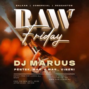 RAW Friday with DJ Maruus