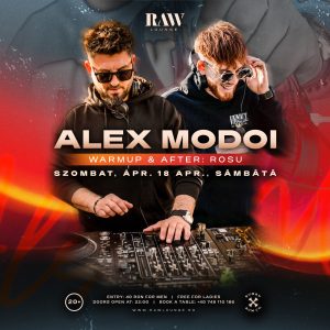 ALEX MODOI @ RAW LOUNGE APR.18